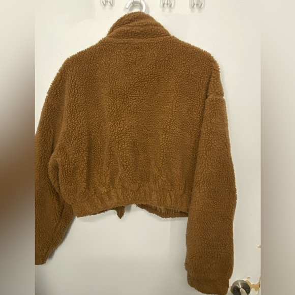 Cropped Teddy Jacket - Picture 2 of 4